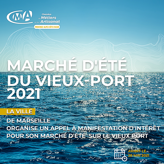 Appels à manifestation d'intérêt - Marché d'été 2021 de Marseille
