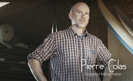 Pierre Colas, sculpteur bois et métal